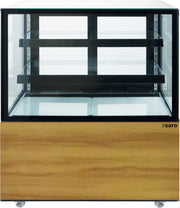 Vitrine Pâtisserie - 300L - +2/+8°C - 915x693x1210mm - R290 - Aspect Bois Saro - Vitrine pâtisserie professionnel CHR - matériel cuisine pro - Cuistéo