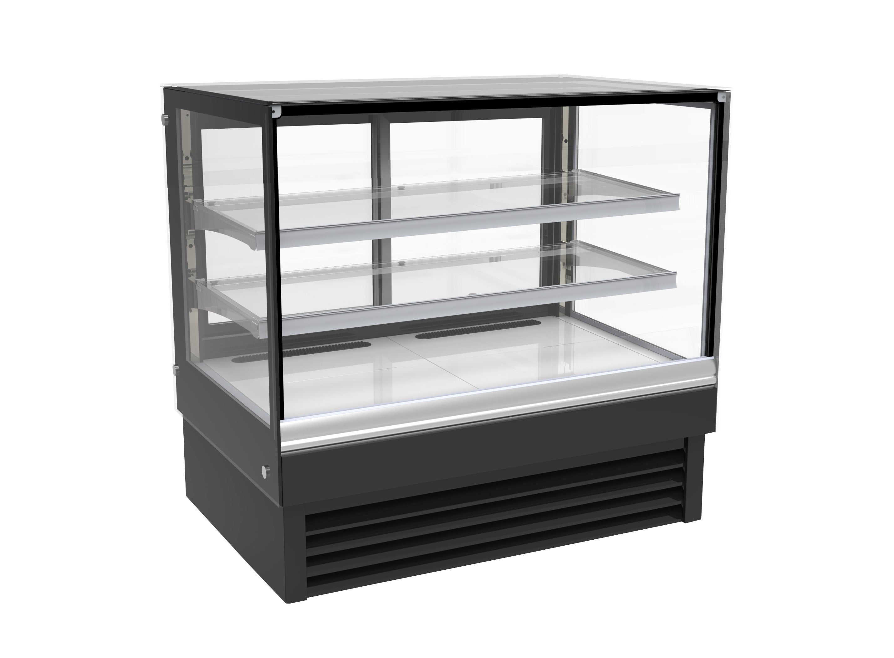Vitrine réfrigérée droite 1200 mm 257 L 0.34 kW Combisteel - Vitrine réfrigérée 4 faces professionnel CHR - matériel cuisine pro - Cuistéo