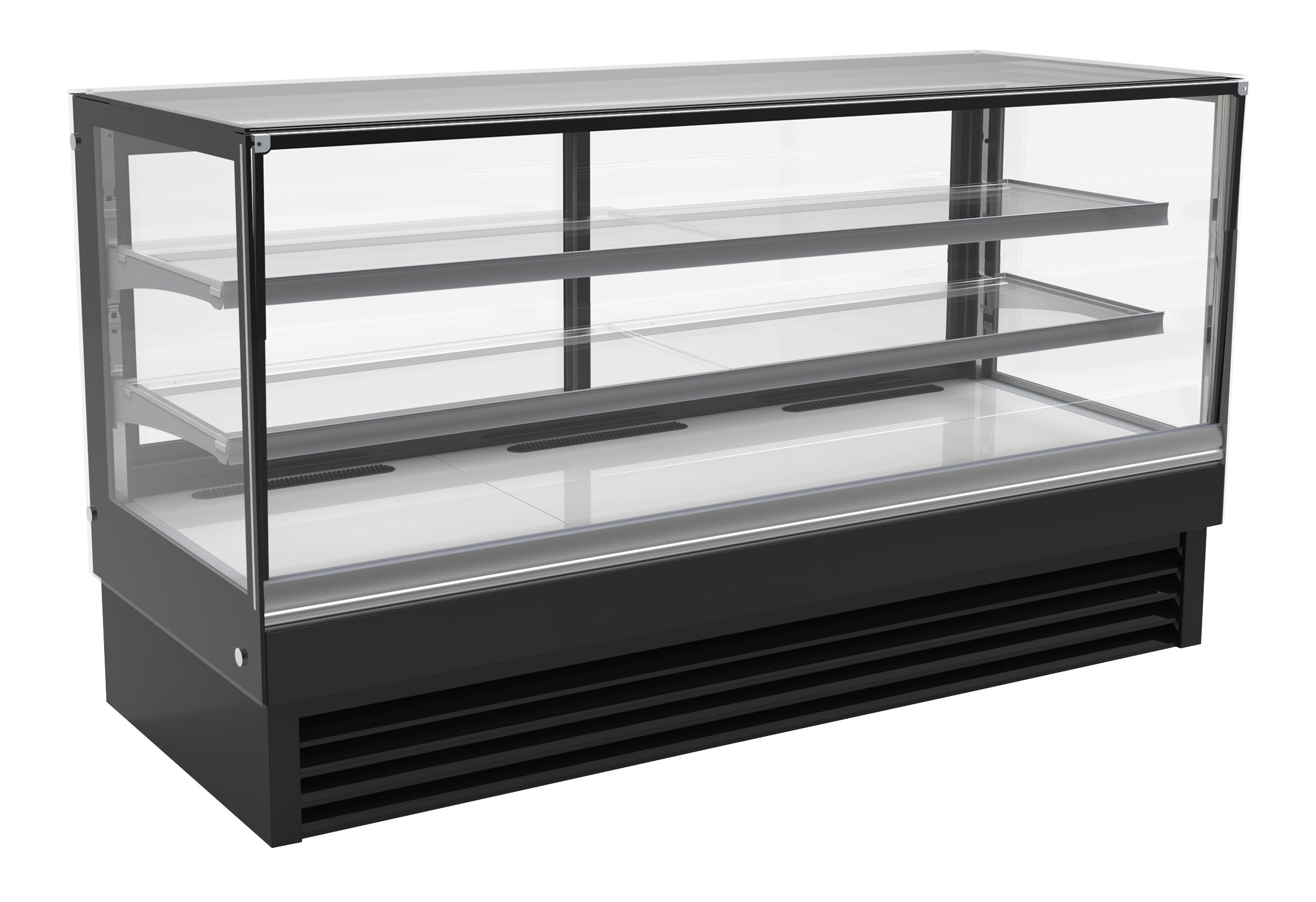 Vitrine réfrigérée droite 2000 mm 436 L 0.51 kW Combisteel - Vitrine réfrigérée 4 faces professionnel CHR - matériel cuisine pro - Cuistéo