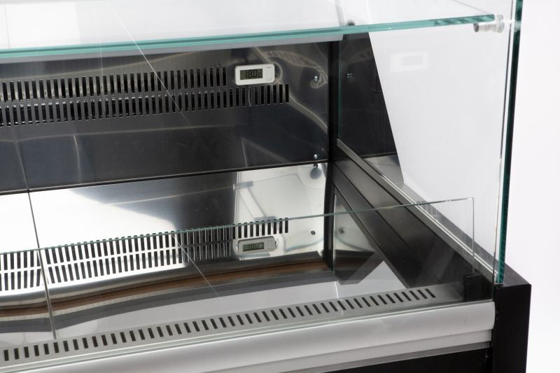 Vitrine réfrigérée oscar 2.5 2584x815x1280 mm 0.835 kW Combisteel - vue 3 - Vitrine réfrigérée horizontale pro CHR - Cuistéo