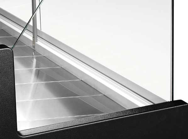 Comptoir réfrigéré WST 100 - Cool Head 1040x910x1290 mm 86 L 310 W Coolhead - vue 5 - Vitrine réfrigérée horizontale pro CHR - Cuistéo