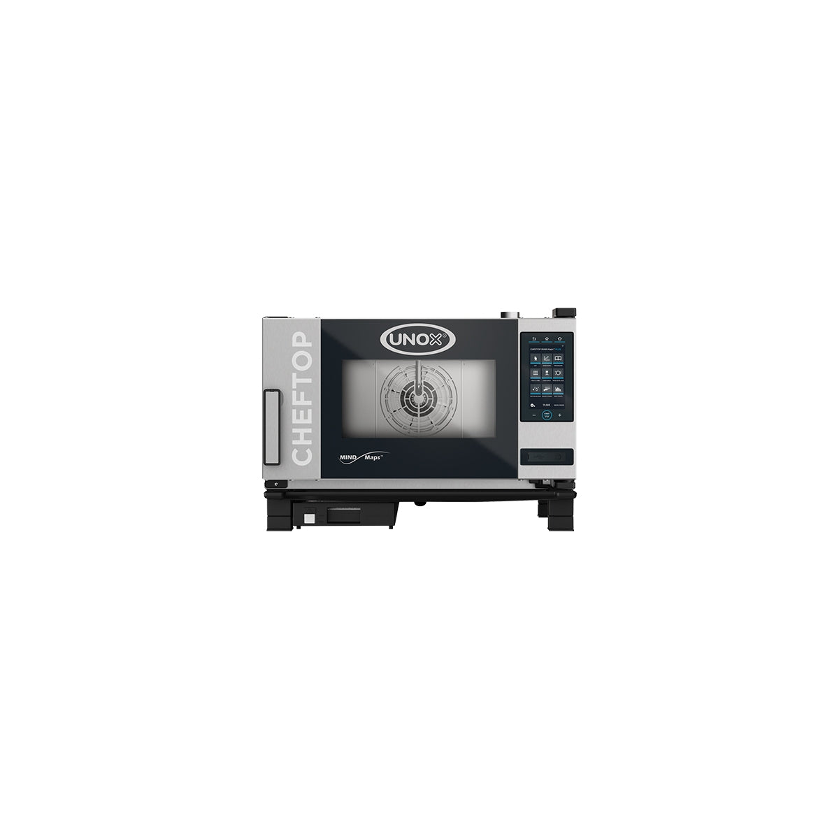 Four mixte professionnel 3 niveaux GN1/1 ChefTop Mind avec écran tactile et nettoyage automatique - Unox