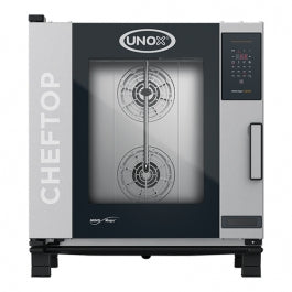 Four professionnel mixte 7 niveaux GN1/1 - Unox ChefTop Mind Zero, technologie Steam.Plus et Air.Plus - Unox