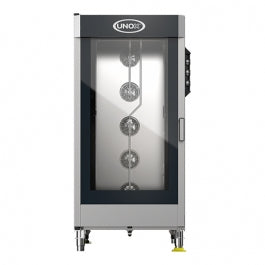 Four à pâtisserie professionnel 16 niveaux 600x400, cuisson vapeur et air, BakerLux - Unox