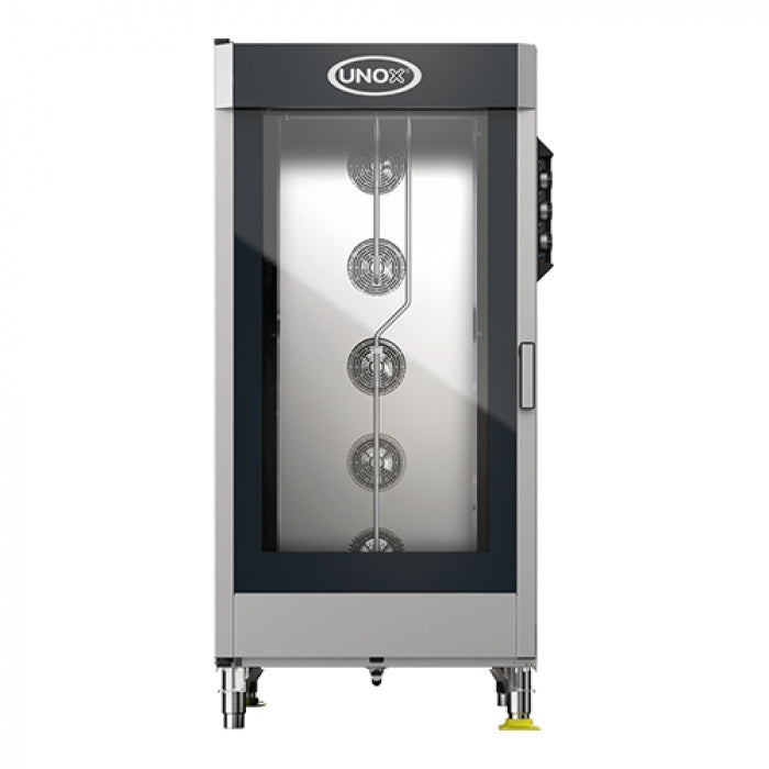 Four à pâtisserie professionnel 16 niveaux 600x400, cuisson vapeur et air, BakerLux - Unox