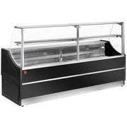 Comptoir vitrine réfrigérée à vitre droite 90 sans réserve - Diamond