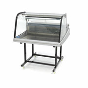Réfrigérateur vitré - 175L - 92cm - avec support 200 W Maxima - Vitrine réfrigérée horizontale professionnel CHR - matériel cuisine pro - Cuistéo
