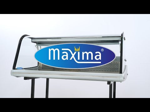 Réfrigérateur vitré - 255L - 125cm - avec support 200 W Maxima - vue 9 - Vitrine réfrigérée horizontale pro CHR - Cuistéo