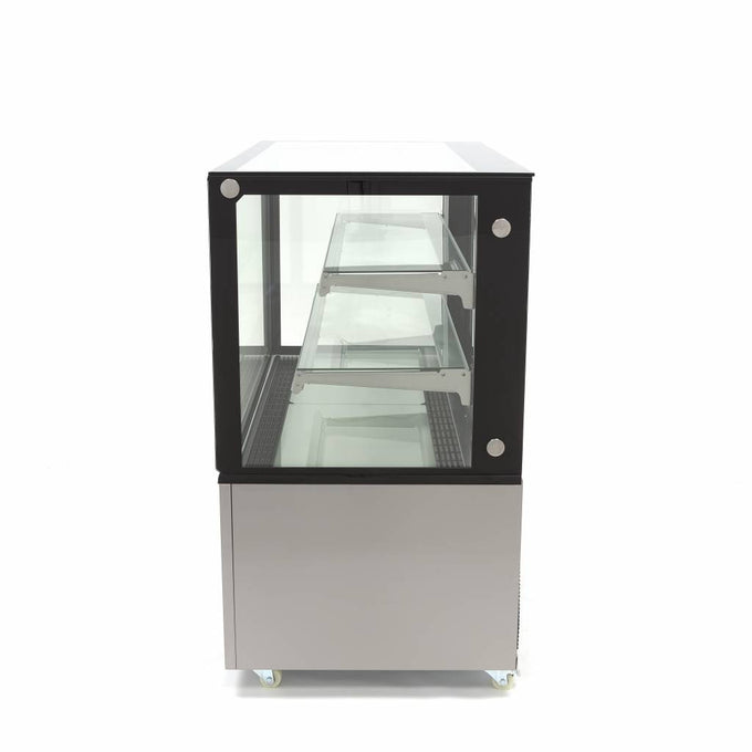 Réfrigérateur vitré - 300L - 92cm 475 W Maxima - vue 5 - Vitrine réfrigérée 4 faces pro CHR - Cuistéo