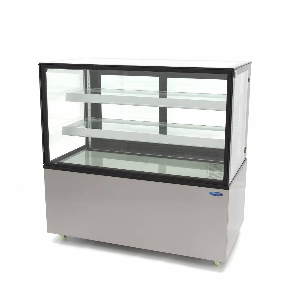 Réfrigérateur vitré - 500L - 152cm 480 W Maxima - Vitrine réfrigérée 4 faces professionnel CHR - matériel cuisine pro - Cuistéo