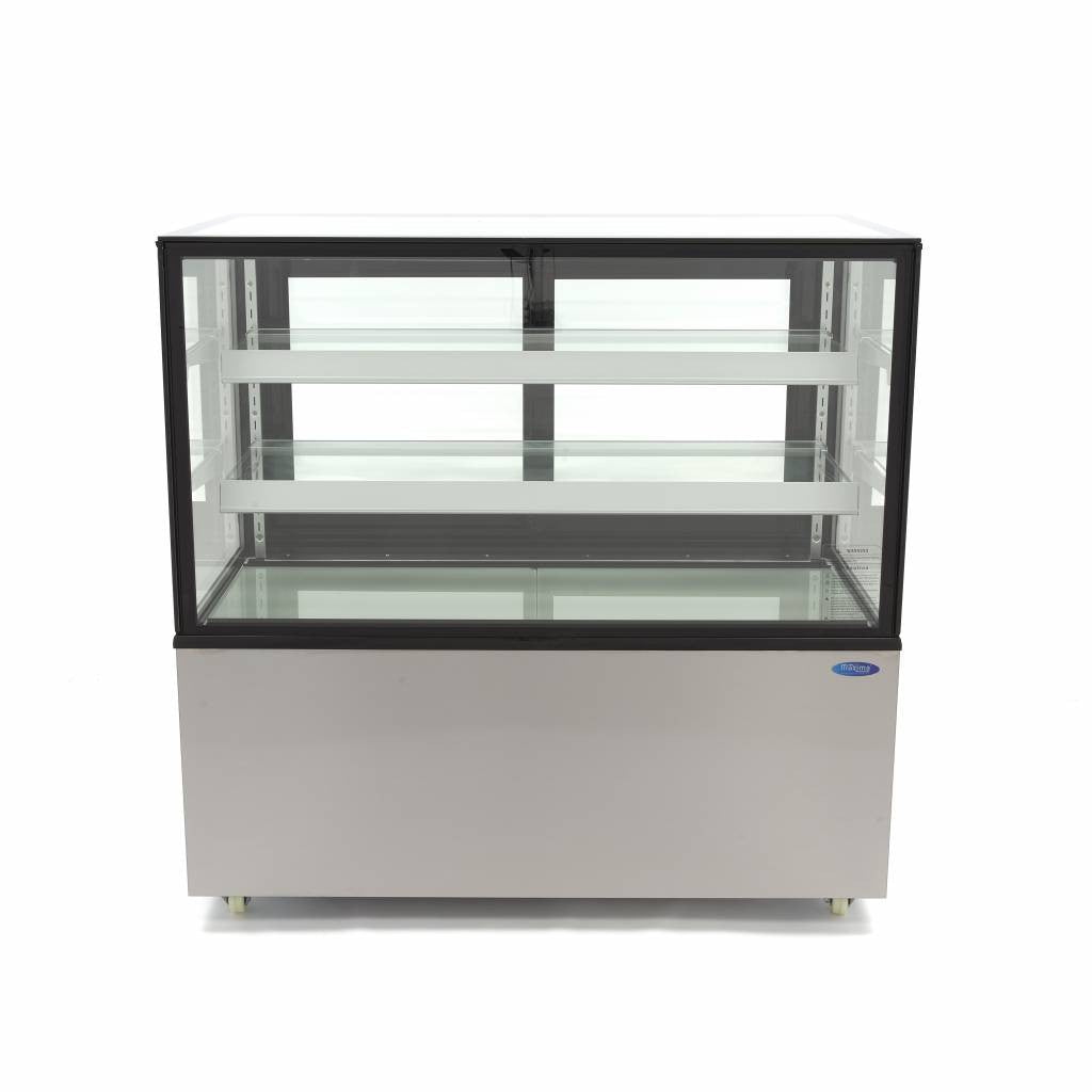 Réfrigérateur vitré - 500L - 152cm 480 W Maxima - vue 4 - Vitrine réfrigérée 4 faces pro CHR - Cuistéo