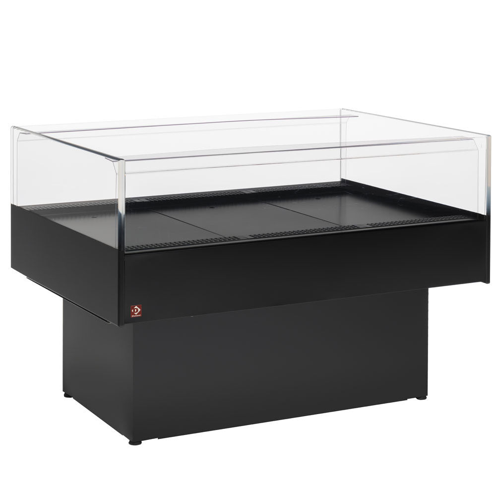 Vitrine réfrigérée self- service panor. noire - Diamond