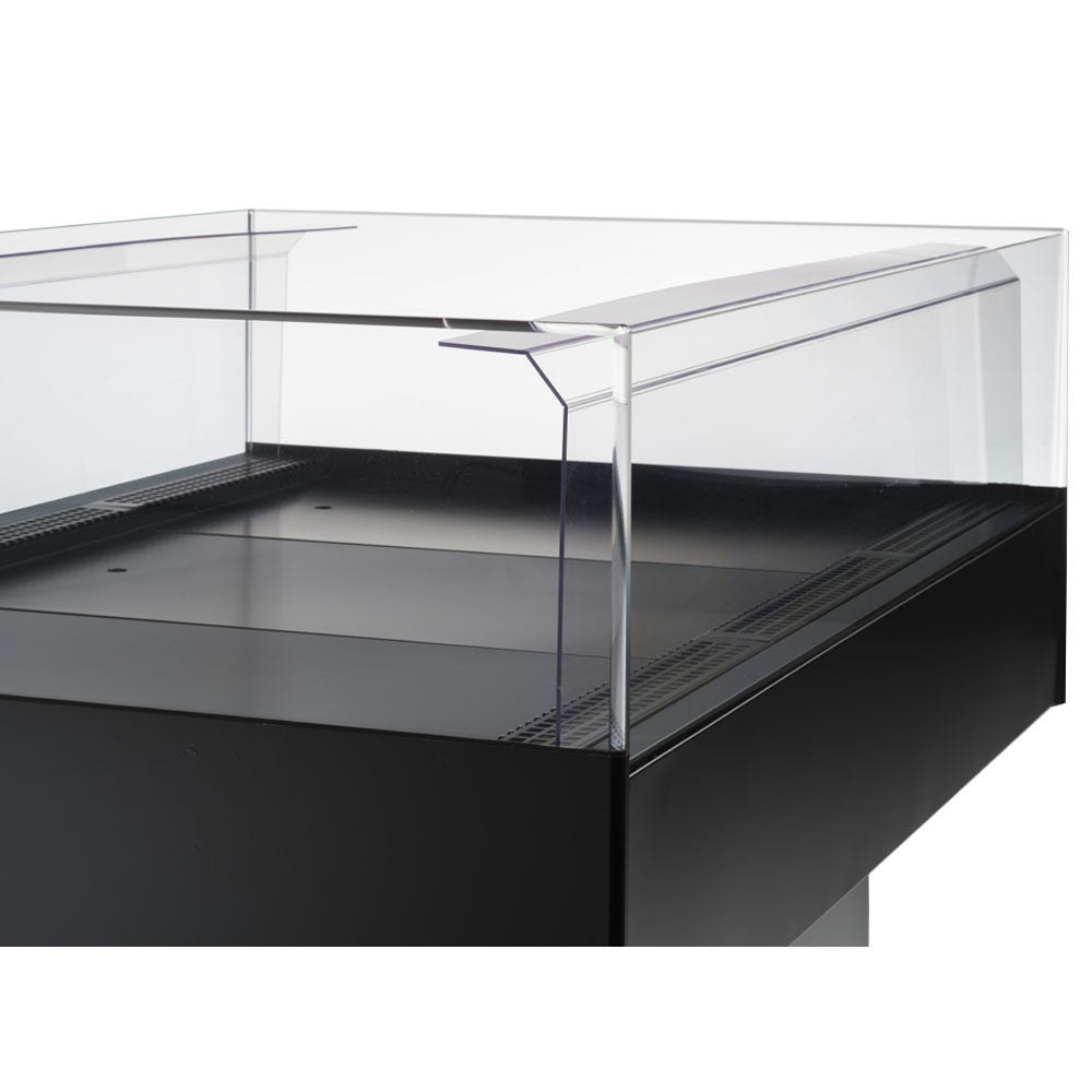 Vitrine réfrigérée self- service panor. noire - Diamond
