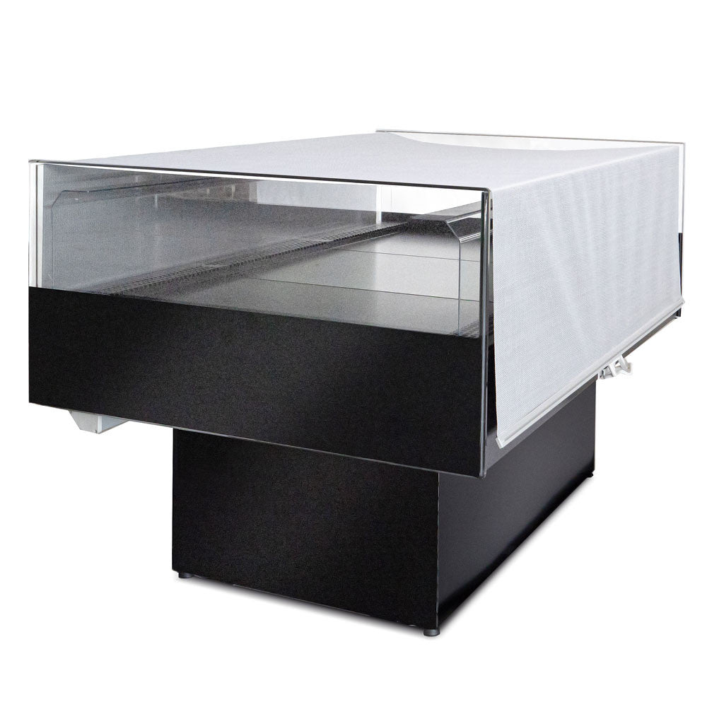 Vitrine réfrigérée self- service panor. noire - Diamond