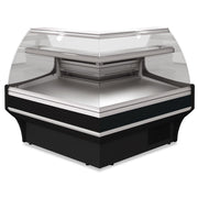 Angle ouvert 90° ventilé vitre basse ? noir - Diamond