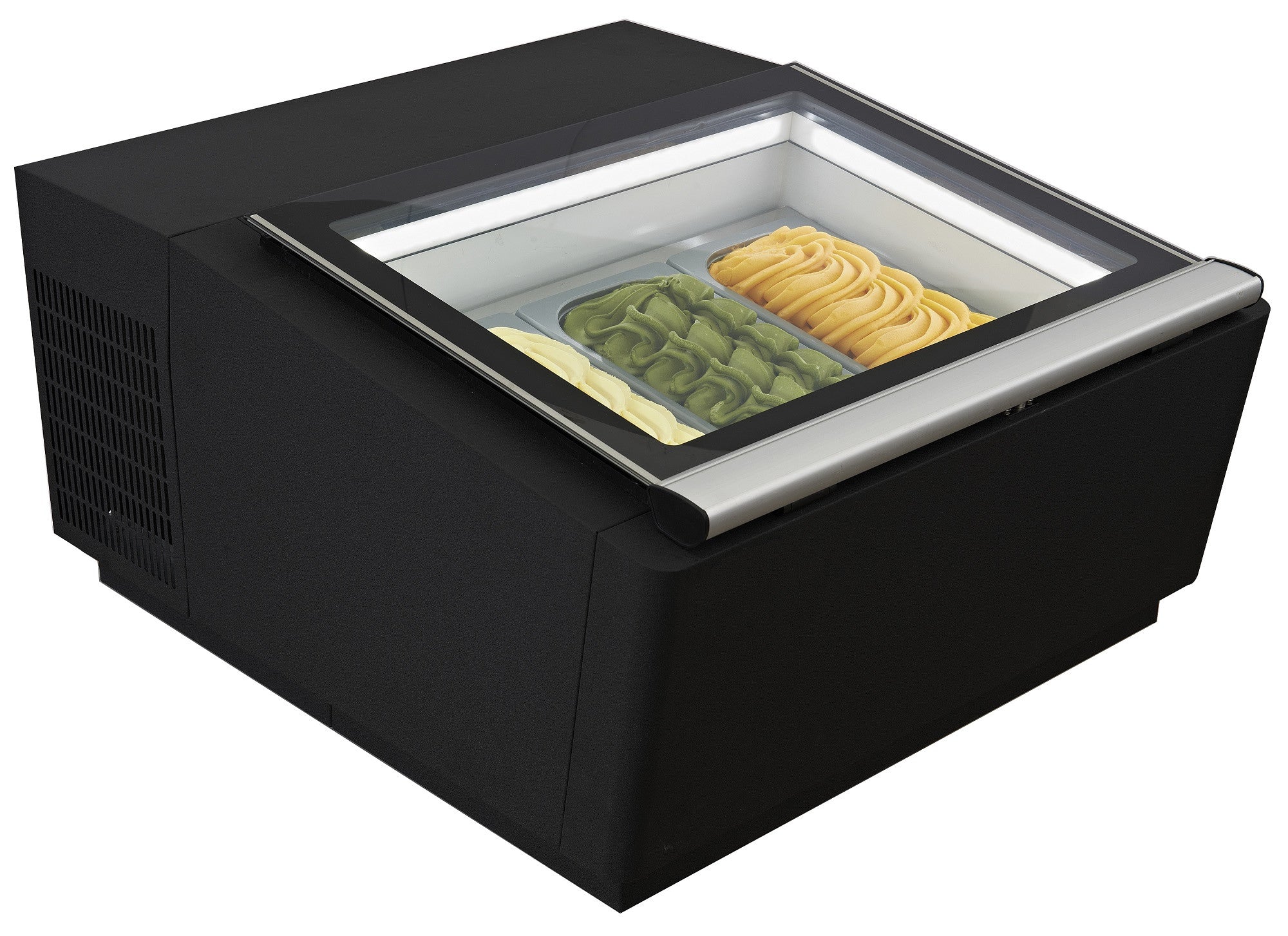 Vitrine à crème glacée 670x750x375 mm 5 L 0.195 kW Combisteel - Vitrine à Glace professionnel CHR - matériel cuisine pro - Cuistéo