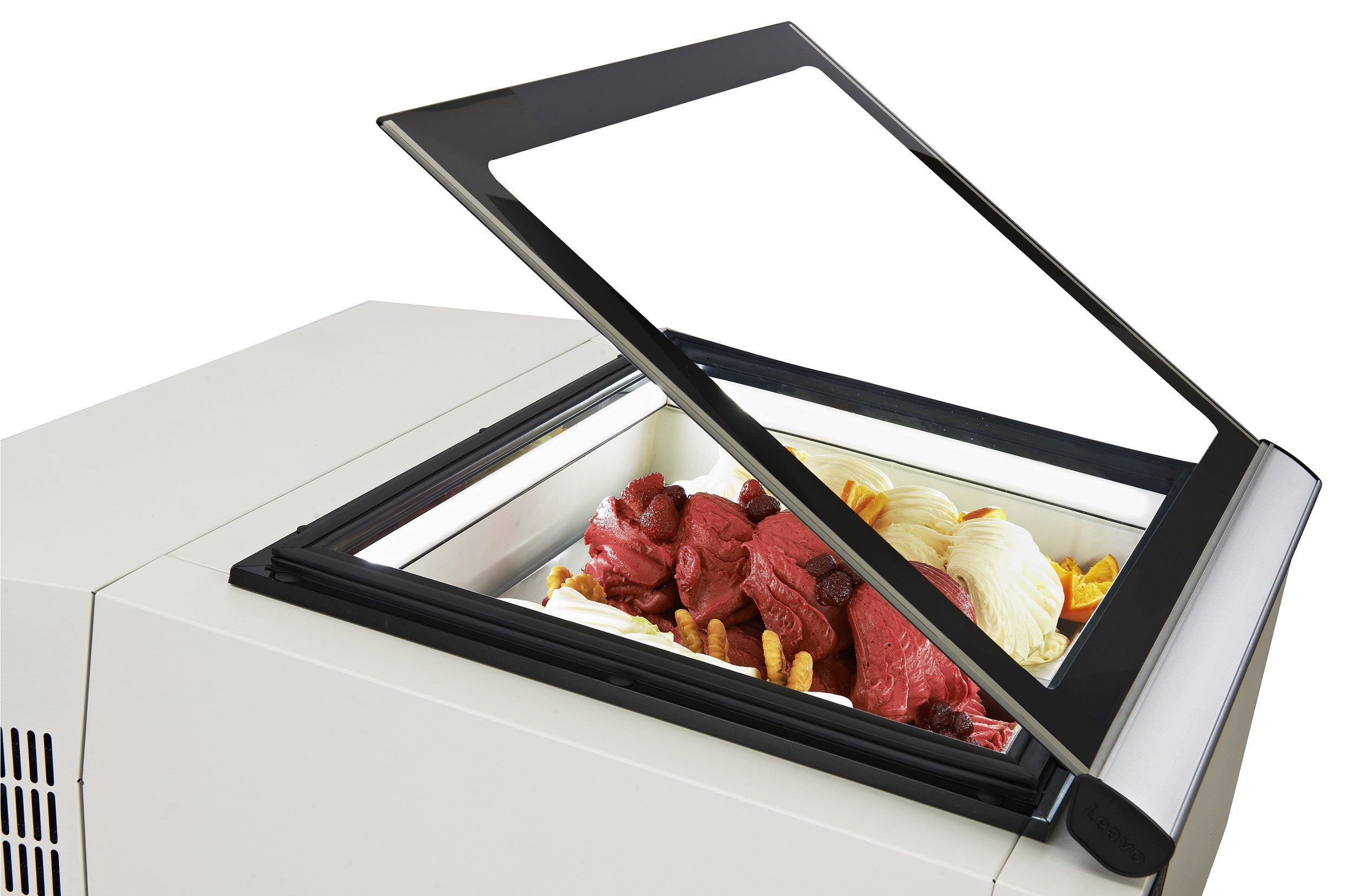 Vitrine à crème glacée blanc 670x750x375 mm 5 L 0.195 kW Combisteel - vue 2 - Vitrine à Glace pro CHR - Cuistéo