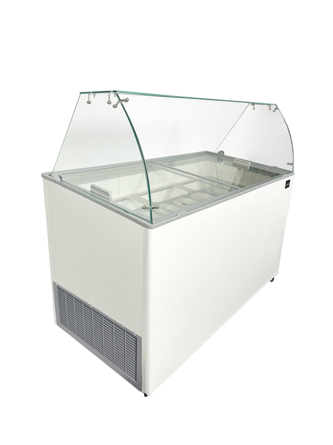 Vitrine à crème glacée 6 x 5 litres 0.19 kW Combisteel - vue 3 - Vitrine à Glace pro CHR - Cuistéo