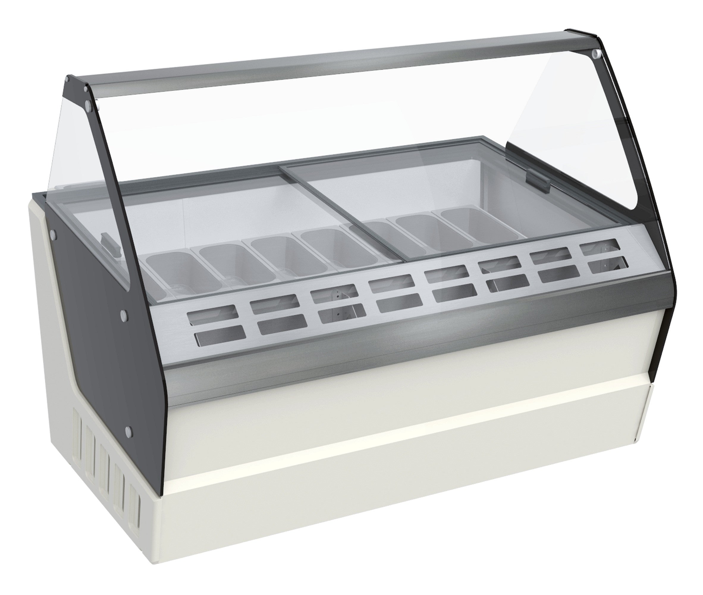 Vitrine à crème glacée 16 x 5 litres Combisteel - Vitrine à Glace professionnel CHR - matériel cuisine pro - Cuistéo