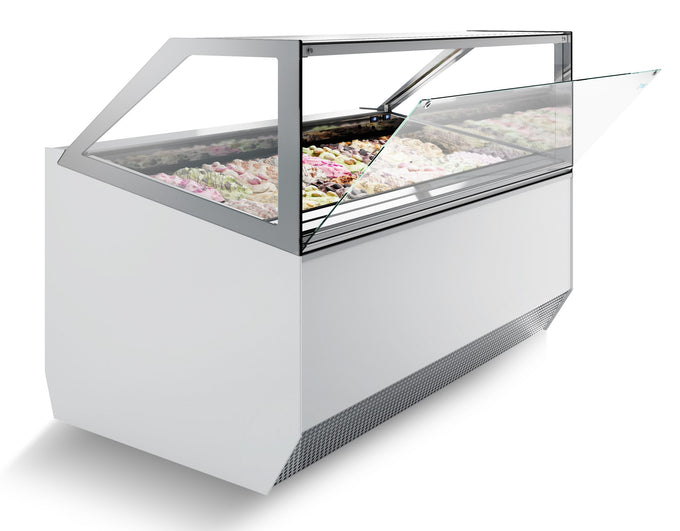 Vitrine à crème glacée millenium 20 1826x1054x1356 mm 1080 L 1.89 kW Combisteel - vue 2 - Vitrine à Glace pro CHR - Cuistéo