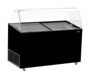 Vitrine à crème glacée pour 12 bacs de 5 l 1439x727x1229 mm 0.26 kW Combisteel - Vitrine à Glace professionnel CHR - matériel cuisine pro - Cuistéo