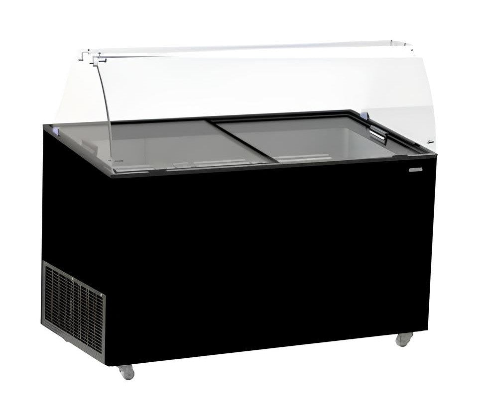 Vitrine à crème glacée pour 12 bacs de 5 l 1439x727x1229 mm 0.26 kW Combisteel - Vitrine à Glace professionnel CHR - matériel cuisine pro - Cuistéo