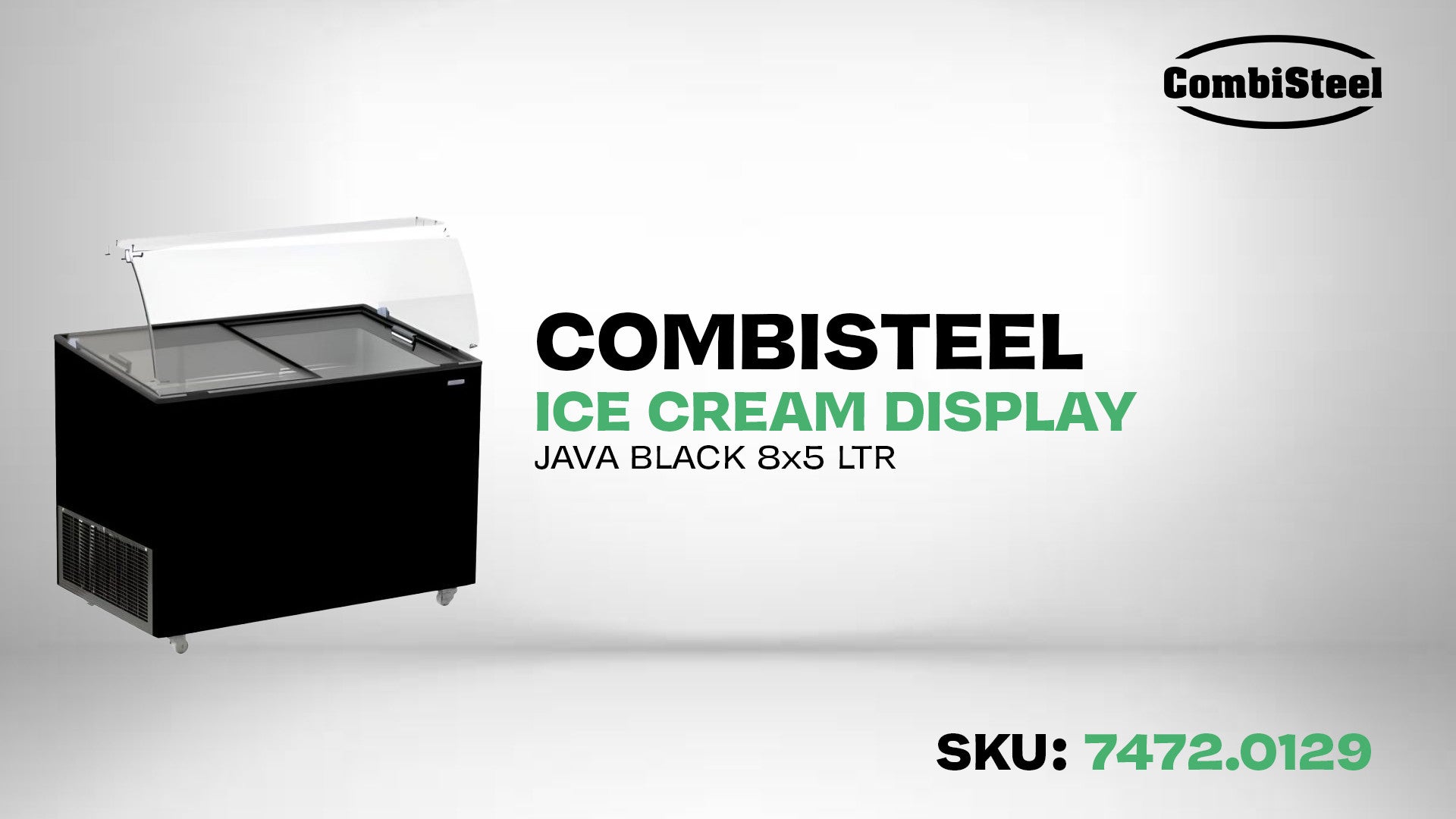 Vitrine à crème glacée pour 12 bacs de 5 l 1439x727x1229 mm 0.26 kW Combisteel - vue 7 - Vitrine à Glace pro CHR - Cuistéo