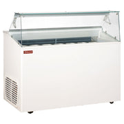 Comptoir présentoir pour crème glacée - 7 bacs - Diamond