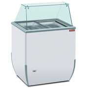Comptoir présentoir pour crème glacée 170 litres - Diamond