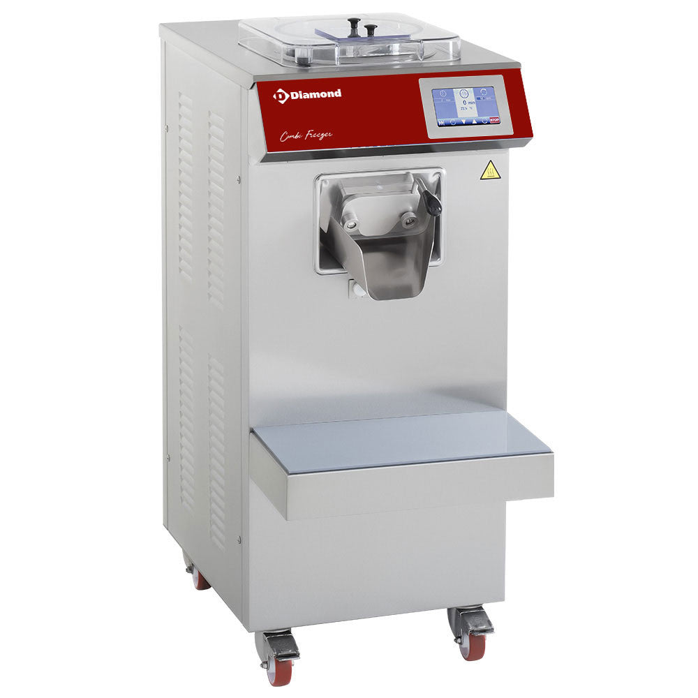 Pasteurisateur combiné turbine à glace 35 litres/ h - Diamond