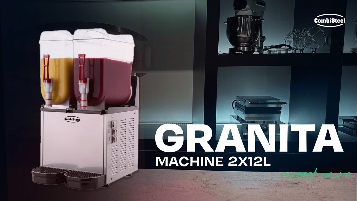 Machine à granités 2x12litres 0.93 kW Combisteel - vue 4 - Machine à Granité pro CHR - Cuistéo