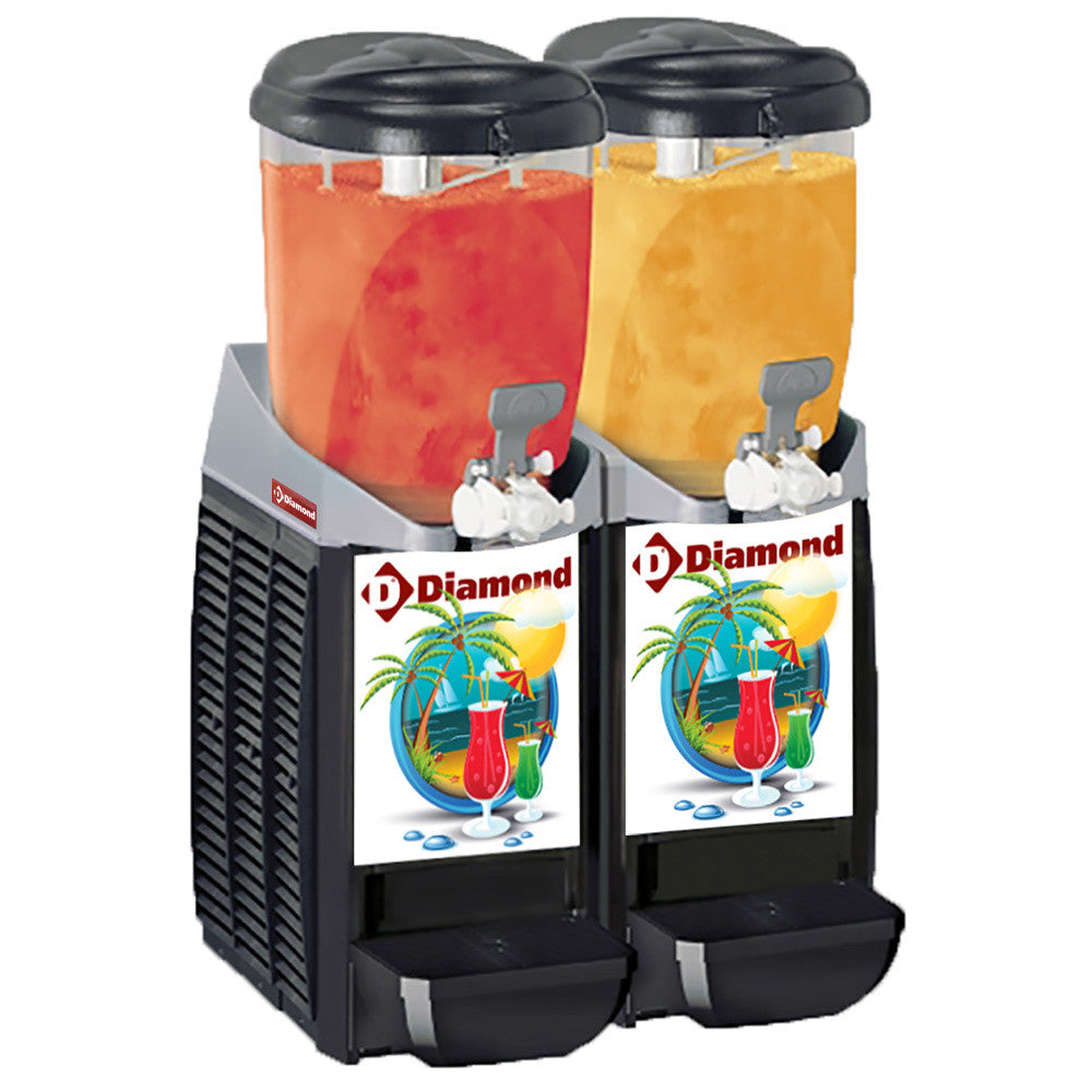 Machine à granita 2x 5.5 litres - Diamond