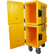Caisson isotherme - Plastique - 520x630x1350mm - 2x86L - GN 1/1 - EMMERICH Saro - Glacière Professionnelle professionnel CHR - matériel cuisine pro - Cuistéo