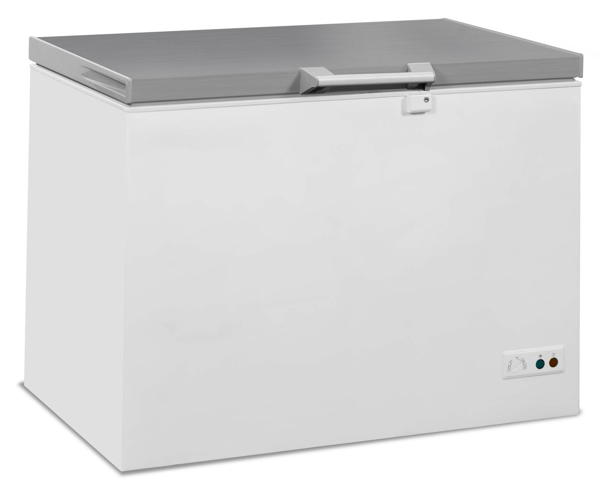 Congélateur bahut couvercle en inox 305 l 1041x743x840 mm 0.13 kW Combisteel - Congélateur coffre professionnel CHR - matériel cuisine pro - Cuistéo