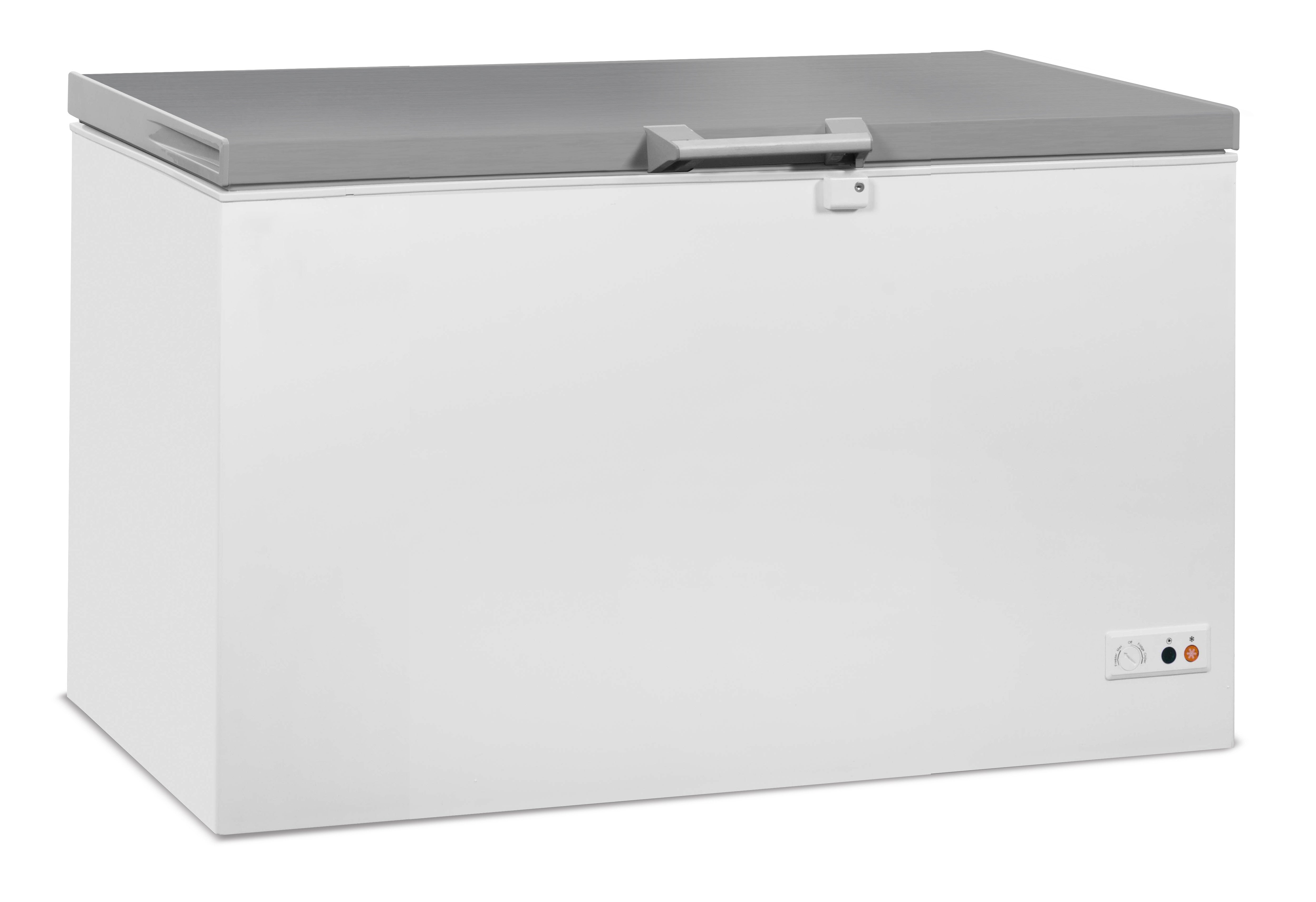 Congélateur bahut couvercle en inox 407 l 1316x743x840 mm 0.15 kW Combisteel - Congélateur coffre professionnel CHR - matériel cuisine pro - Cuistéo