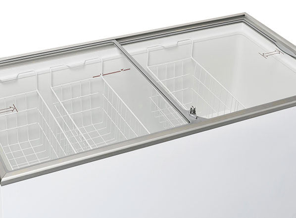Congélateur coffre 500 litres CFG 508 - Cool Head 1554x635x863 mm 287 W Coolhead - vue 6 - Congélateur Coffre pro CHR - Cuistéo