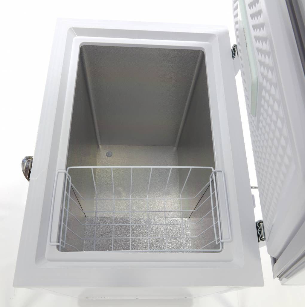 Congélateur coffre 140L - 2 roulettes - Compact 43 W Maxima - vue 2 - Congélateur coffre pro CHR - Cuistéo