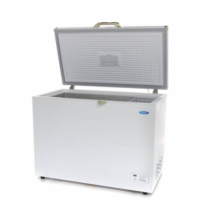 Congélateur coffre - 282 litres - Couvercle verrouillable - LED intérieur 66 W Maxima - vue 3 - Congélateur coffre pro CHR - Cuistéo