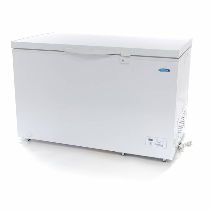 Congélateur coffre 345L - sur roulettes - avec panier suspendu 73 W Maxima - Congélateur coffre professionnel CHR - matériel cuisine pro - Cuistéo