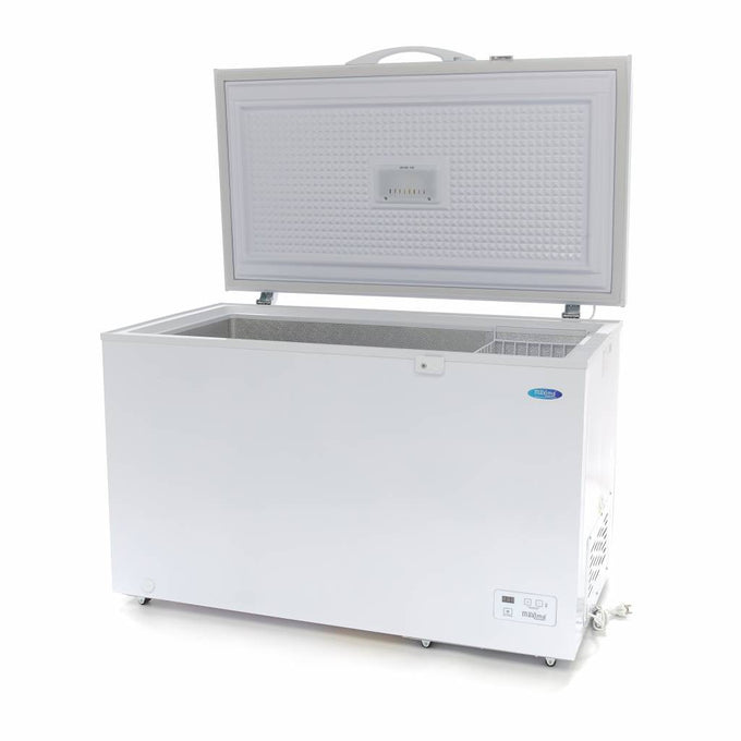 Congélateur coffre 345L - sur roulettes - avec panier suspendu 73 W Maxima - vue 3 - Congélateur coffre pro CHR - Cuistéo