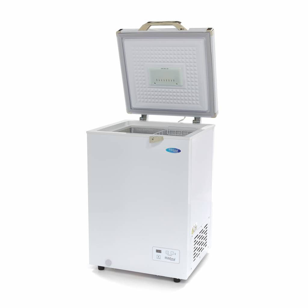 Congélateur coffre 93L - 2 roulettes - Compact 43 W Maxima - vue 3 - Congélateur coffre pro CHR - Cuistéo