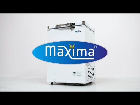 Congélateur coffre 93L - 2 roulettes - Compact 43 W Maxima - vue 7 - Congélateur coffre pro CHR - Cuistéo