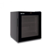 Congélateur de comptoir Modèle FR55FL BLACK Porte en verre - KlimaItalia