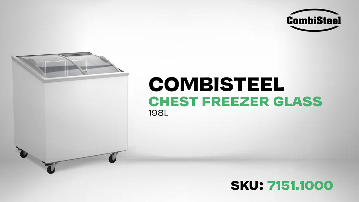 Congélateur bahut couvercle en verre 198 l 767x659x879 mm 0.1 kW Combisteel - vue 9 - Réfrigérateur congélateur de supermarché pro CHR - Cuistéo