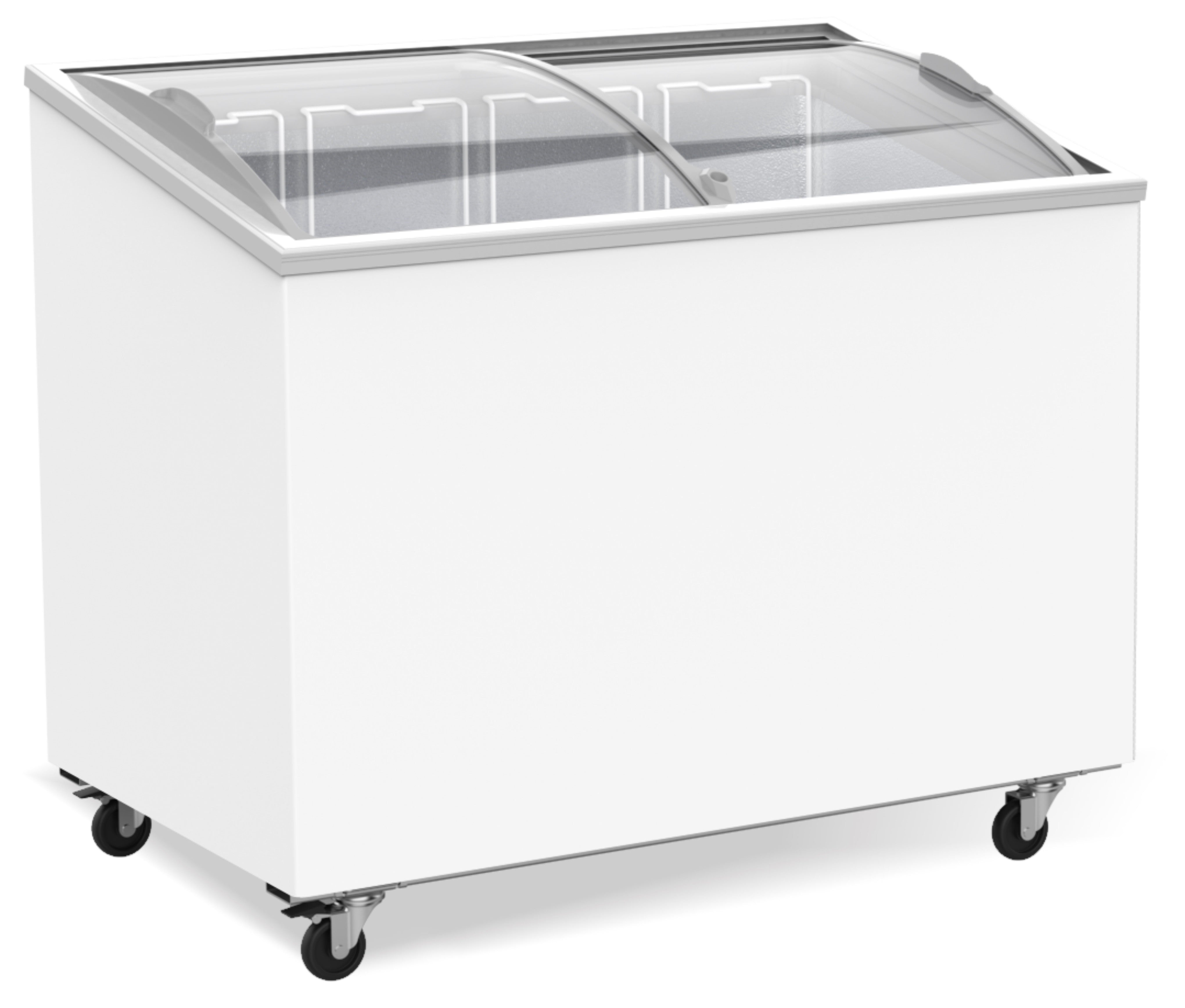 Congélateur bahut couvercle en verre 297 l 1043x659x879 mm 0.13 kW Combisteel - Congélateur Vitré professionnel CHR - matériel cuisine pro - Cuistéo