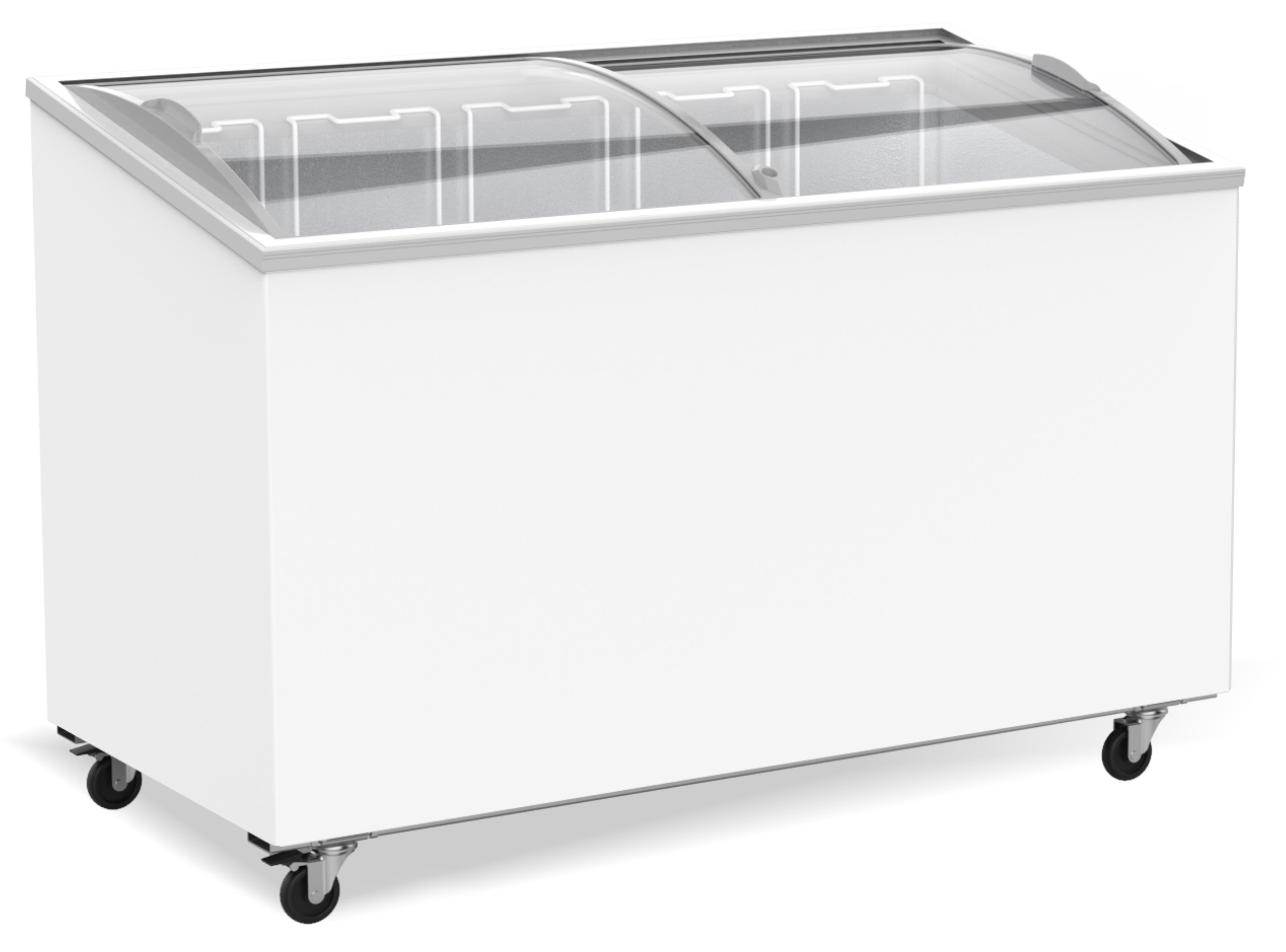 Congélateur bahut couvercle en verre 397 l 1318x659x879 mm 0.15 kW Combisteel - Congélateur Vitré professionnel CHR - matériel cuisine pro - Cuistéo