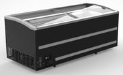 Congélateur bahut pour supermarché noir 2508x952x894 mm 1216 L 0.42 kW Combisteel - Réfrigérateur congélateur de supermarché professionnel CHR - matériel cuisine pro - Cuistéo
