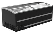 Congélateur bahut pour supermarché noir 2508 mm 1372 L 0.42 kW Combisteel - Réfrigérateur congélateur de supermarché professionnel CHR - matériel cuisine pro - Cuistéo