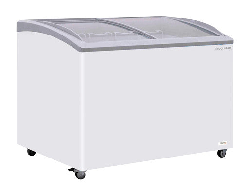 Congélateur à Coffre 400 litres CG 409A - Cool Head 1240x694x850 mm 280 W Coolhead - Congélateur Vitré professionnel CHR - matériel cuisine pro - Cuistéo