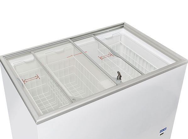 Congélateur Coffre 300 litres CFG 308 - Cool Head 1014x635x863 mm 179 W Coolhead - vue 6 - Congélateur Vitré pro CHR - Cuistéo